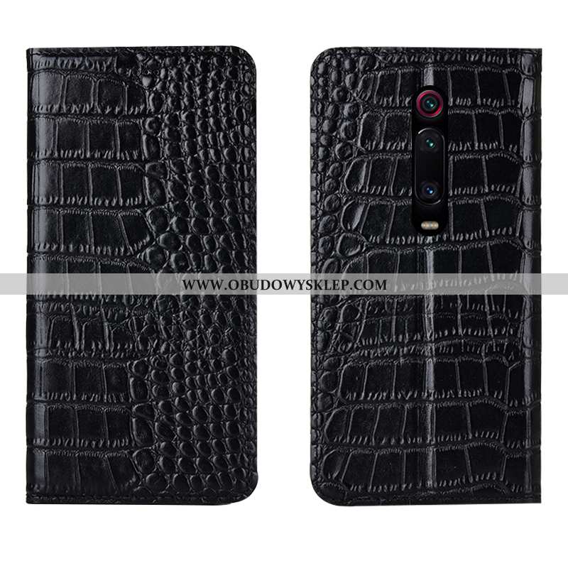 Obudowa Xiaomi Mi 9t Pro Prawdziwa Skóra Pokrowce Niebieski, Etui Xiaomi Mi 9t Pro Ochraniacz Telefo