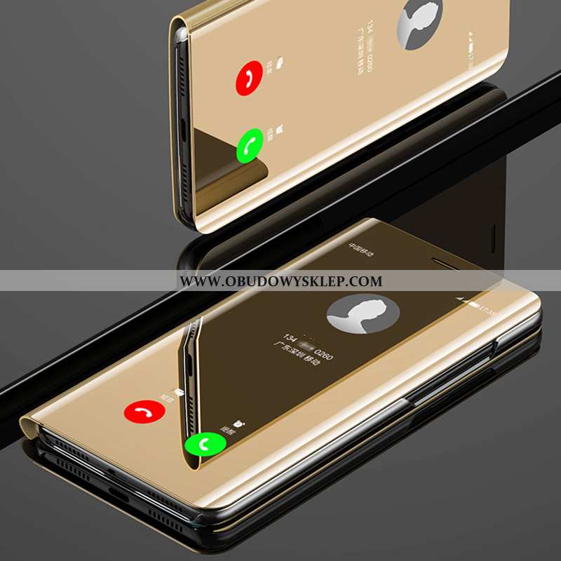 Obudowa Xiaomi Mi A1 Skórzane Etui Lustro Futerał, Xiaomi Mi A1 Filmy Niebieski Niebieska