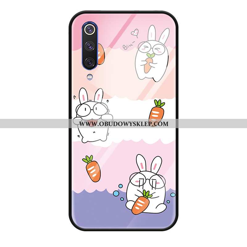 Obudowa Xiaomi Mi A3 Ochraniacz Serce Futerał, Etui Xiaomi Mi A3 Szkło Bunny Biała