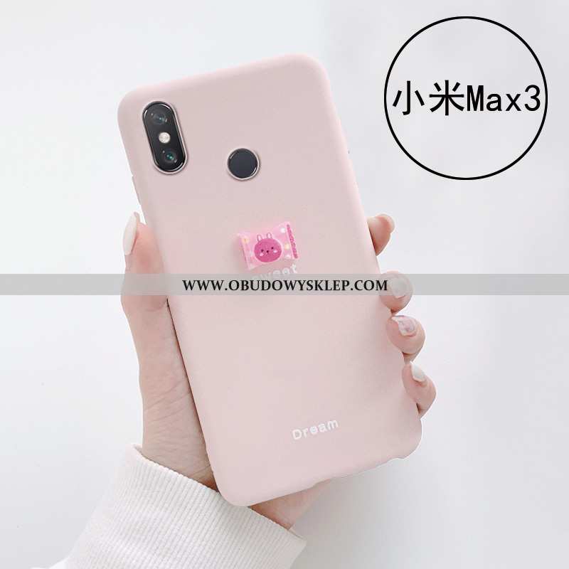 Obudowa Xiaomi Mi Max 3 Miękki Cukierek Mini, Etui Xiaomi Mi Max 3 Silikonowe Mały Rozowa