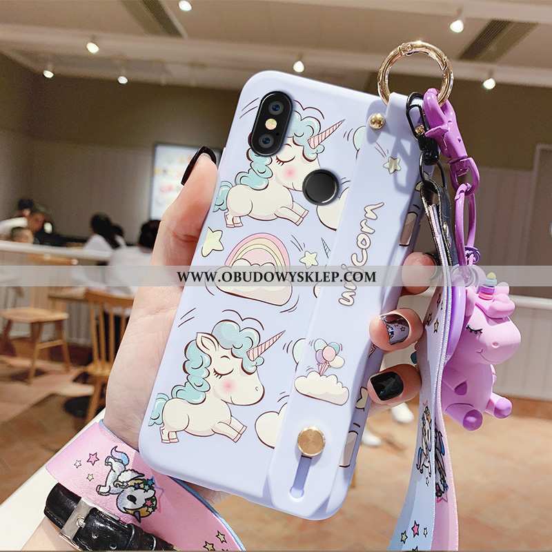 Obudowa Xiaomi Mi Max 3 Miękki Kreskówka Ochraniacz, Etui Xiaomi Mi Max 3 Silikonowe Niebieska