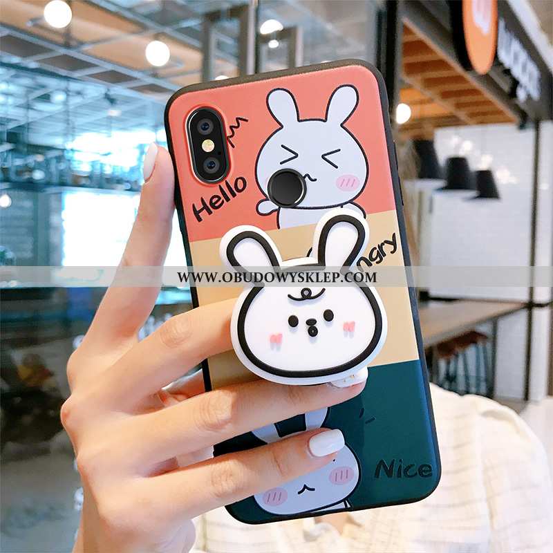 Obudowa Xiaomi Mi Mix 3 Kreatywne Mały Silikonowe, Etui Xiaomi Mi Mix 3 Kreskówka Anti-fall Rozowa