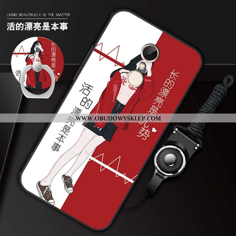 Obudowa Xiaomi Redmi 5 Miękki Zielony Wiszące Ozdoby, Etui Xiaomi Redmi 5 Silikonowe Zielone