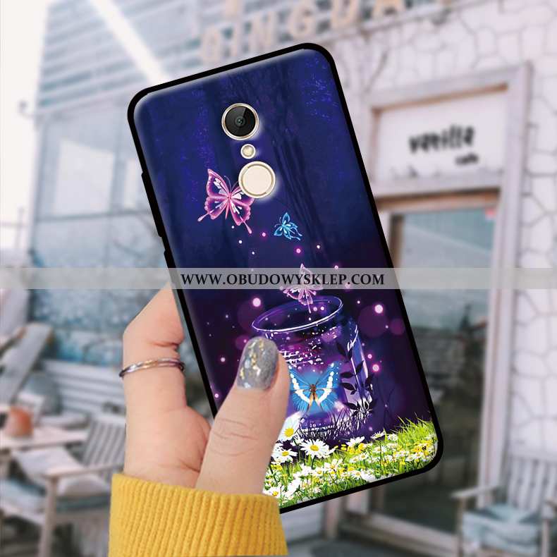 Obudowa Xiaomi Redmi 5 Trendy All Inclusive Czerwony, Etui Xiaomi Redmi 5 Miękki Niebieski Niebieska