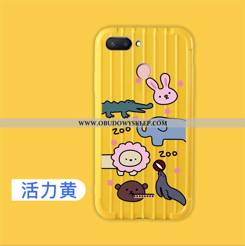 Obudowa Xiaomi Redmi 6 Cienkie All Inclusive Mały, Etui Xiaomi Redmi 6 Ochraniacz Moda Rozowa