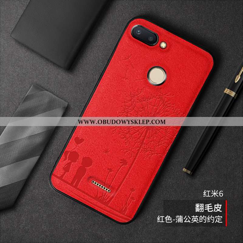 Obudowa Xiaomi Redmi 6 Kreskówka Czerwony Telefon Komórkowy, Etui Xiaomi Redmi 6 Piękny Kreatywne Cz