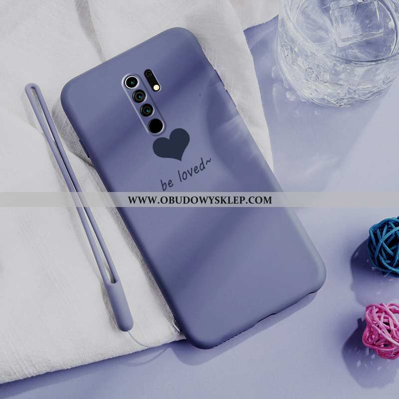 Obudowa Xiaomi Redmi 9 Cienkie Silikonowe Futerał, Etui Xiaomi Redmi 9 Miękki Kreatywne Czerwona