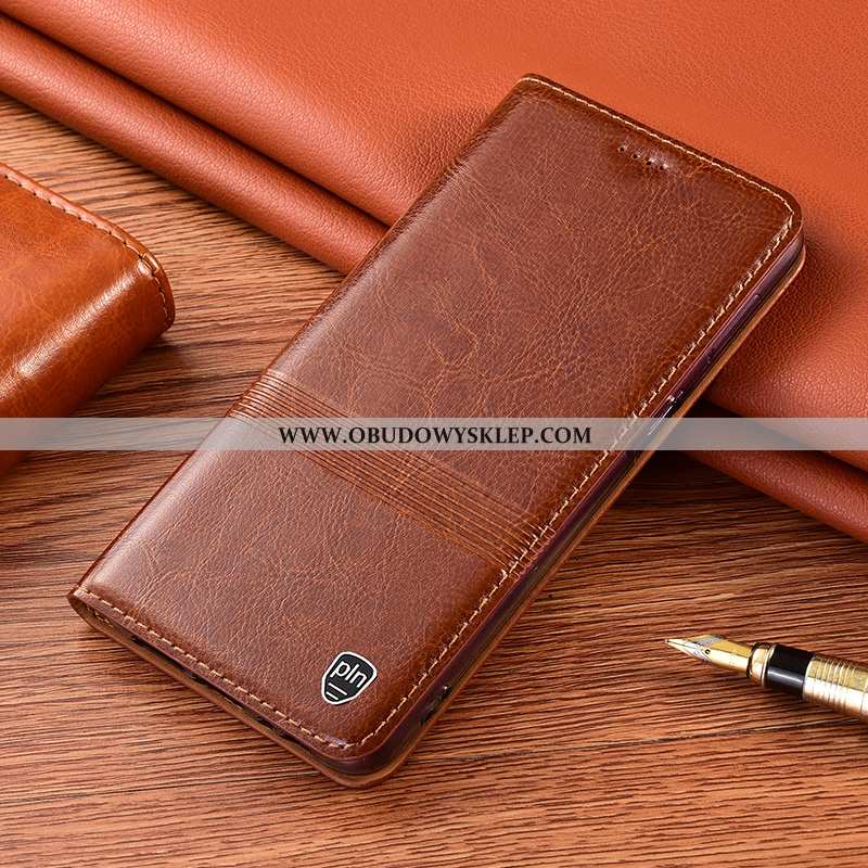 Obudowa Xiaomi Redmi 9a Ochraniacz Etui Mały, Xiaomi Redmi 9a Prawdziwa Skóra Czerwona
