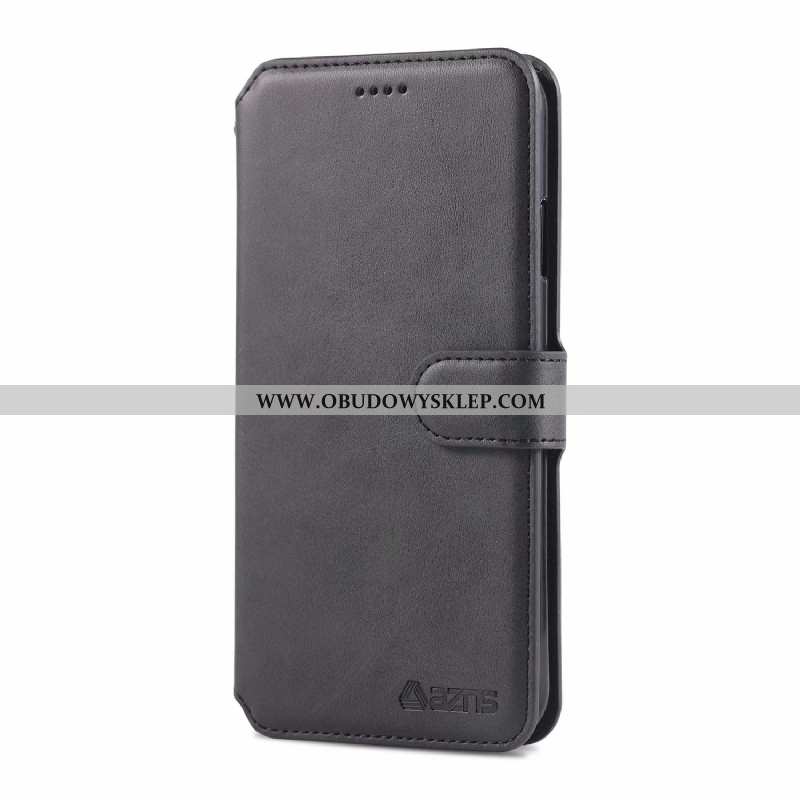 Obudowa Xiaomi Redmi Note 6 Pro Ochraniacz Szary Karta, Etui Xiaomi Redmi Note 6 Pro Skórzane Anti-f