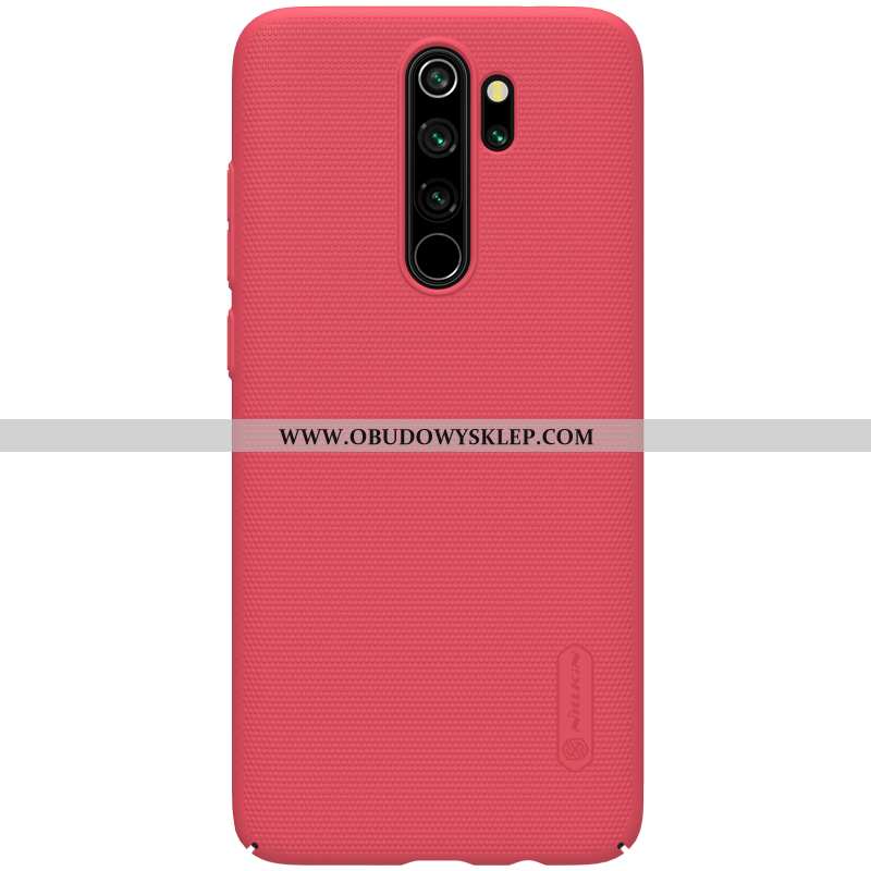Obudowa Xiaomi Redmi Note 8 Pro Nubuku Czerwony Telefon Komórkowy, Etui Xiaomi Redmi Note 8 Pro Cien