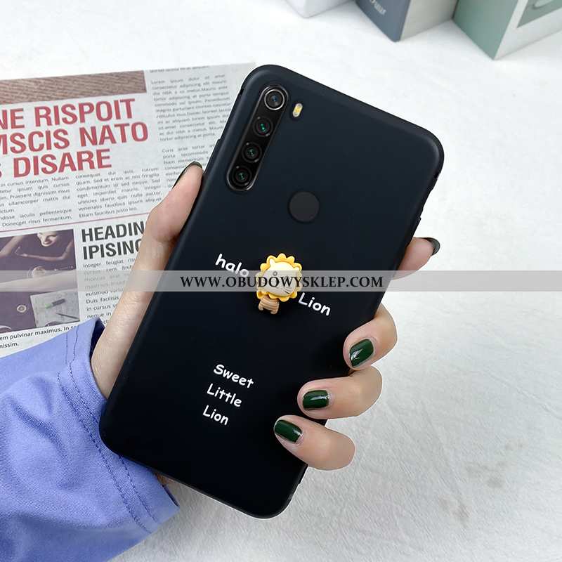 Obudowa Xiaomi Redmi Note 8t Piękny Futerał Czerwony, Etui Xiaomi Redmi Note 8t Trendy All Inclusive