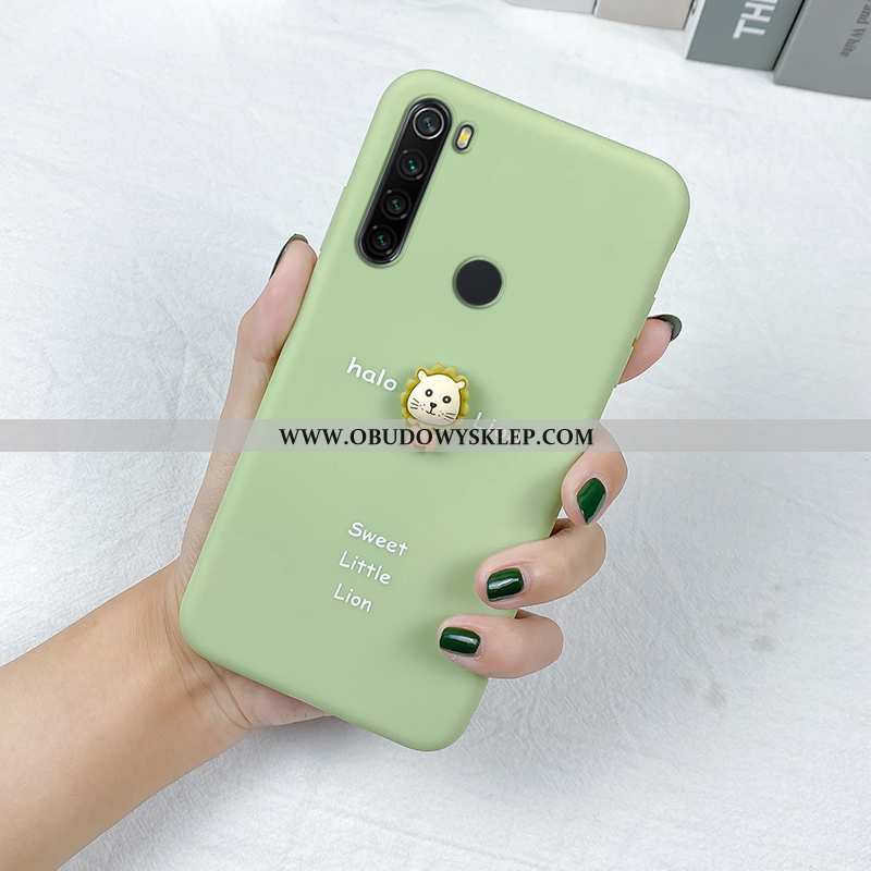 Obudowa Xiaomi Redmi Note 8t Piękny Futerał Czerwony, Etui Xiaomi Redmi Note 8t Trendy All Inclusive
