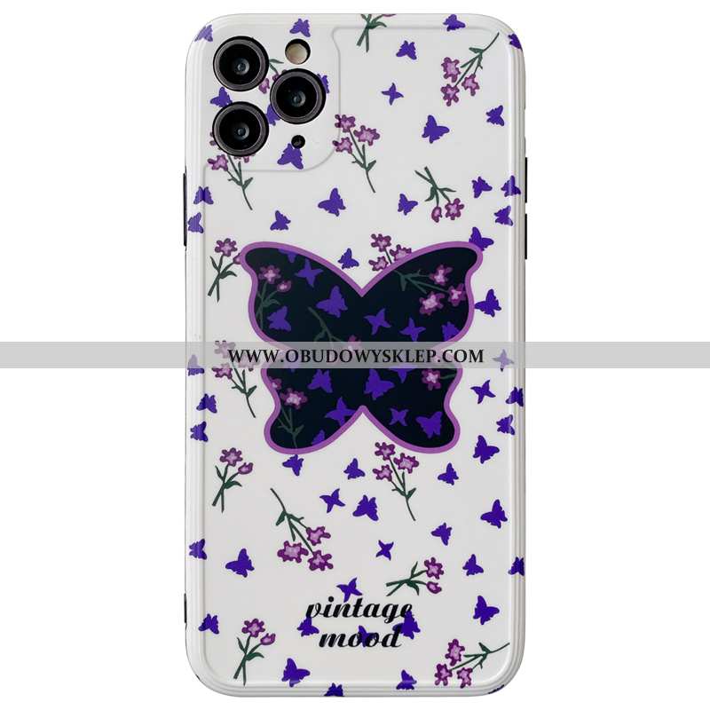 Obudowa iPhone 11 Pro Max Silikonowe Czerwony Netto Kreatywne, Etui iPhone 11 Pro Max Ochraniacz Fut