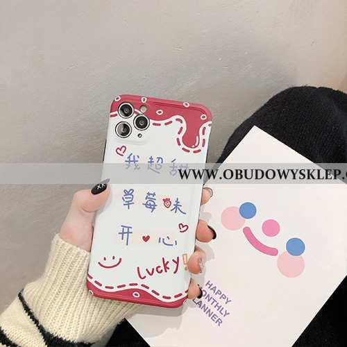 Obudowa iPhone 11 Pro Max Super Miękki Osobowość, Etui iPhone 11 Pro Max Cienkie Silikonowe Czerwona