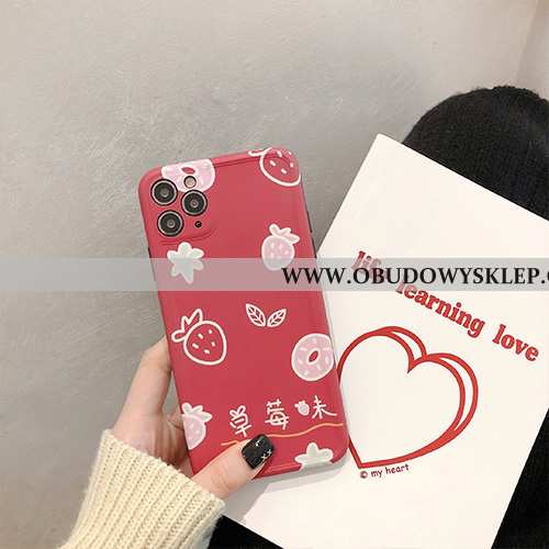 Obudowa iPhone 11 Pro Max Super Miękki Osobowość, Etui iPhone 11 Pro Max Cienkie Silikonowe Czerwona