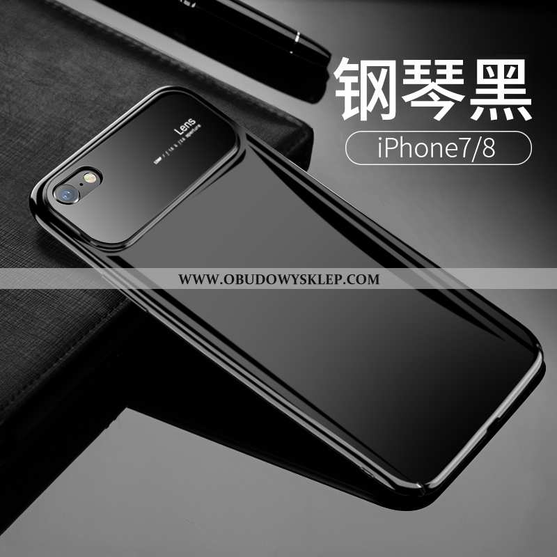 Obudowa iPhone 7 Trendy Anti-fall Biały, Etui iPhone 7 Super Szkło Biała