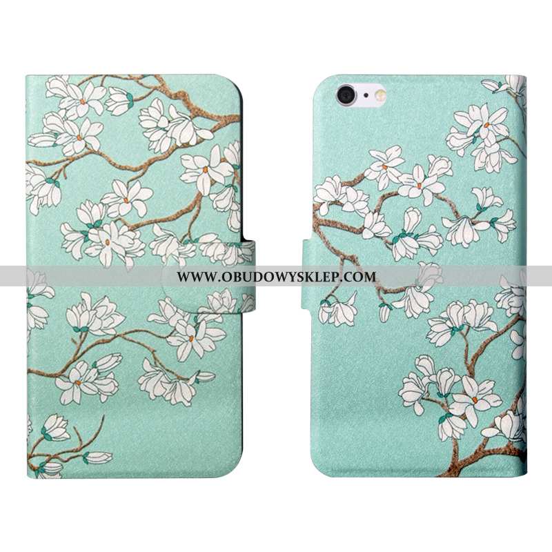 Obudowa iPhone 8 Miękki Etui Niebieski, iPhone 8 Silikonowe Skórzane Niebieska
