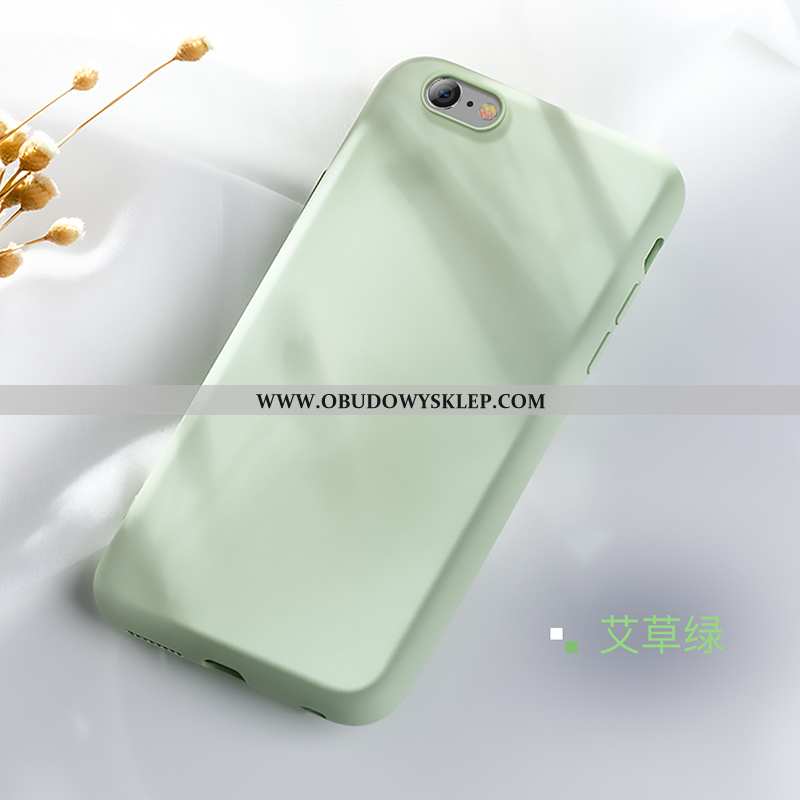 Obudowa iPhone 8 Ochraniacz Trendy Jednolity Kolor, Etui iPhone 8 Nubuku Silikonowe Rozowa
