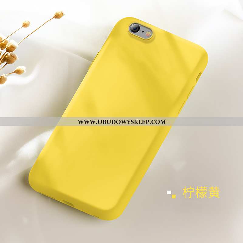 Obudowa iPhone 8 Ochraniacz Trendy Jednolity Kolor, Etui iPhone 8 Nubuku Silikonowe Rozowa