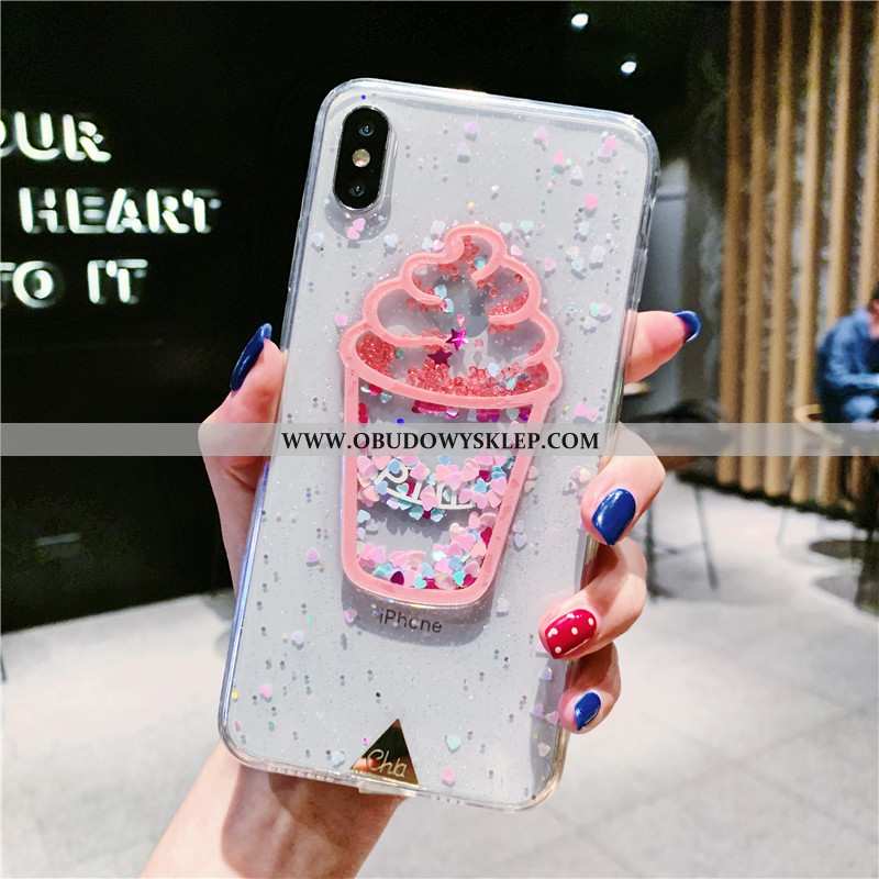 Obudowa iPhone Xs Max Miękki Proszek Biały, Etui iPhone Xs Max Przezroczysty Telefon Komórkowy Biała
