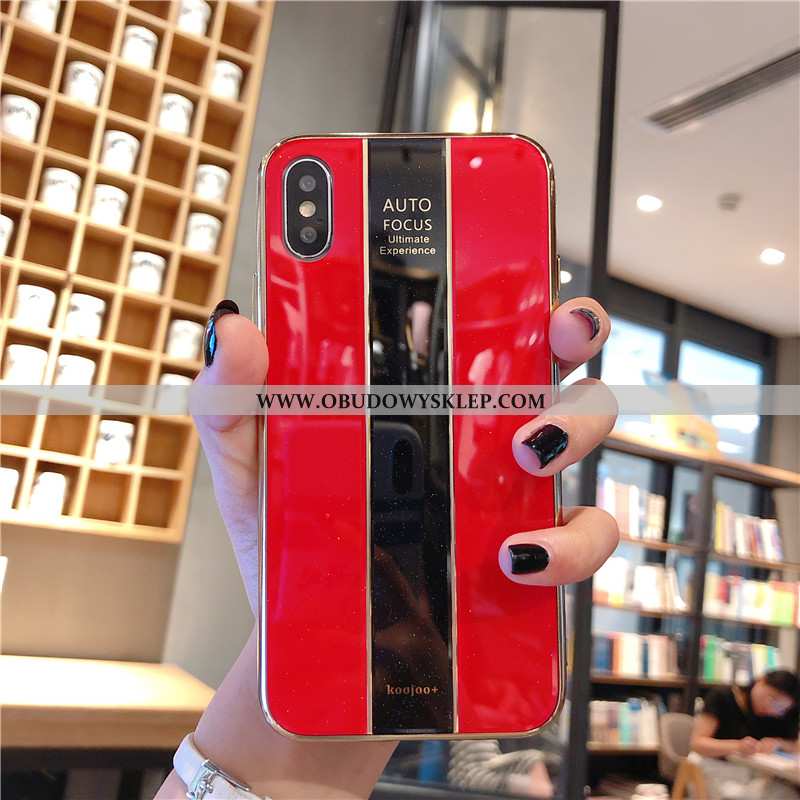 Obudowa iPhone Xs Ochraniacz Miękki All Inclusive, Etui iPhone Xs Luksusowy Futerał Rozowa