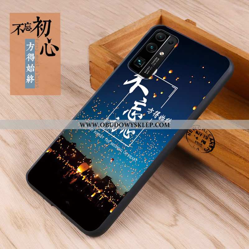 Pokrowce Honor 30 Miękki Anti-fall Trendy, Obudowa Honor 30 Silikonowe Niebieski Niebieska