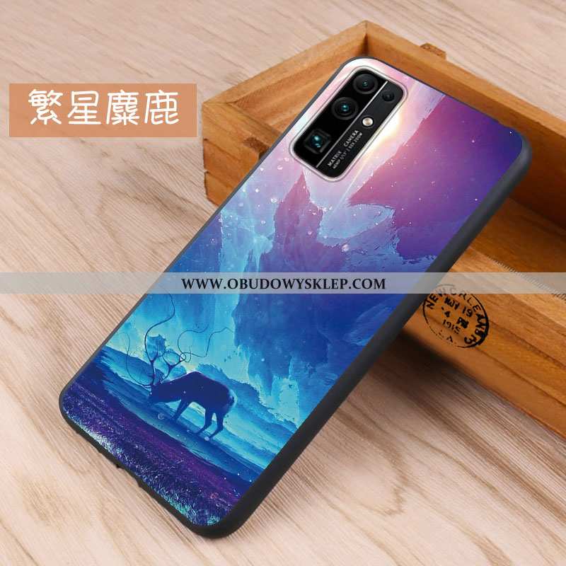 Pokrowce Honor 30 Miękki Anti-fall Trendy, Obudowa Honor 30 Silikonowe Niebieski Niebieska