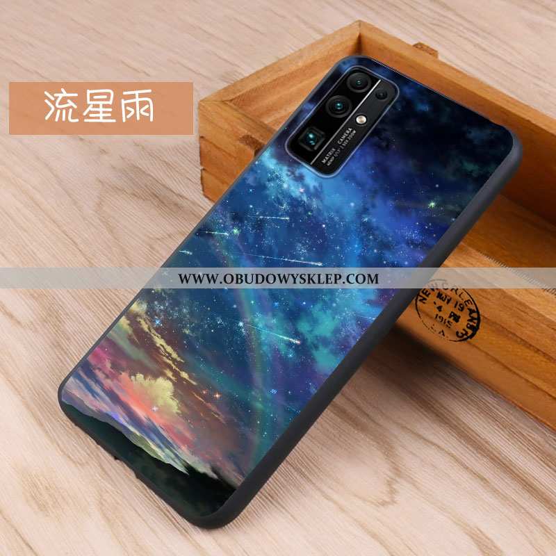 Pokrowce Honor 30 Miękki Anti-fall Trendy, Obudowa Honor 30 Silikonowe Niebieski Niebieska
