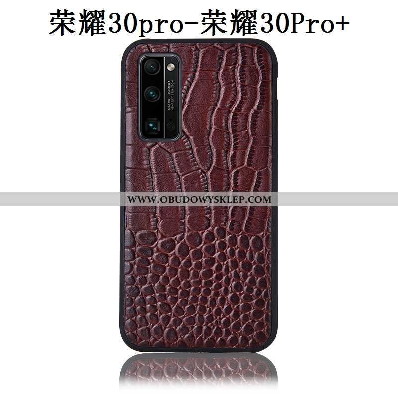Pokrowce Honor 30 Pro Skórzane Etui Telefon Komórkowy Tylna Pokrywa, Obudowa Honor 30 Pro Wzór Ochra