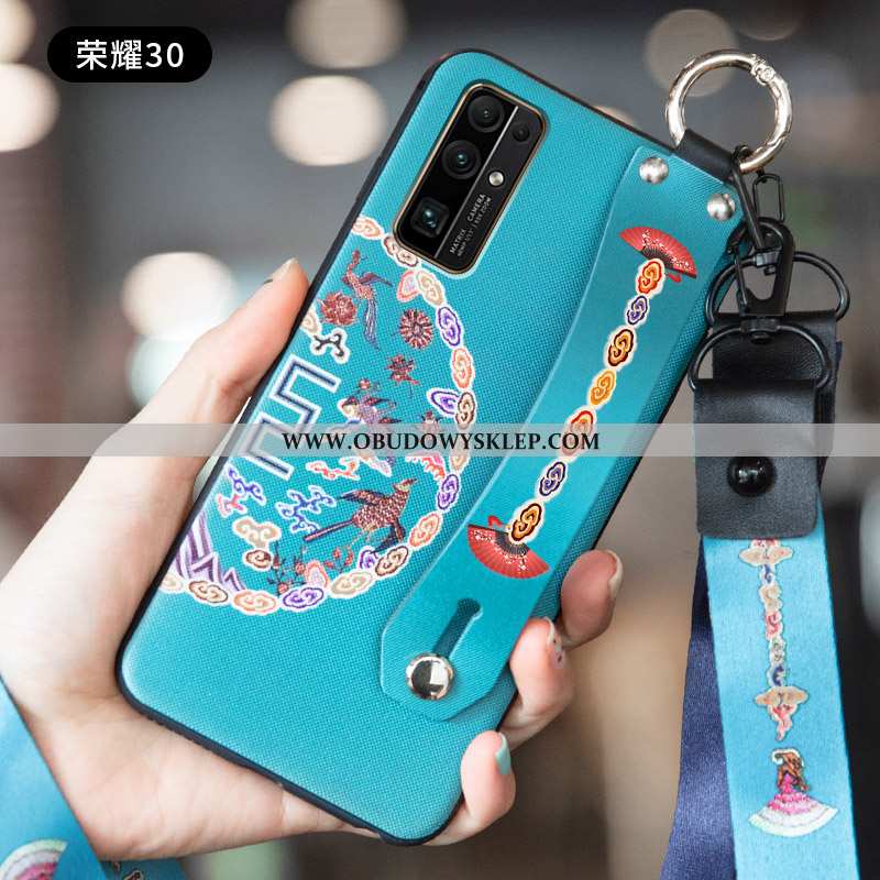 Pokrowce Honor 30 Silikonowe Kreatywne All Inclusive, Obudowa Honor 30 Ochraniacz Trendy Rozowa