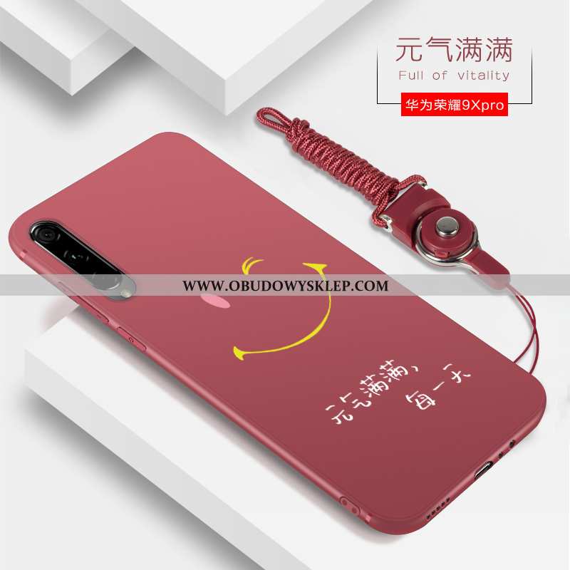 Pokrowce Honor 9x Pro Trendy Telefon Komórkowy Czerwony, Obudowa Honor 9x Pro Silikonowe Etui Czerwo