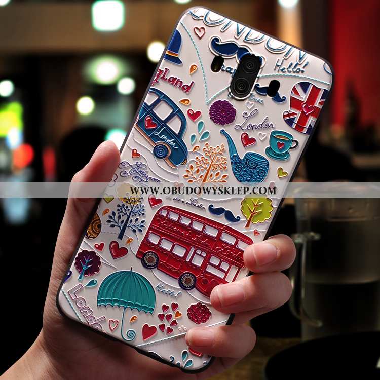 Pokrowce Huawei Mate 10 Cienkie Kreatywne Nubuku, Obudowa Huawei Mate 10 Miękki Wiszące Ozdoby Żółta