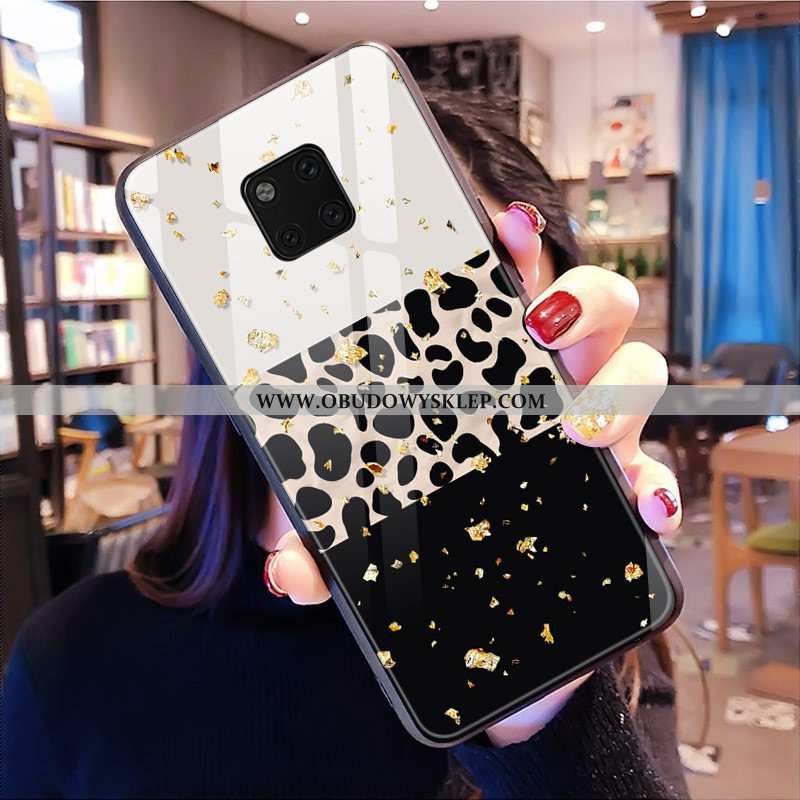 Pokrowce Huawei Mate 20 Pro Szkło Etui Proszek, Obudowa Huawei Mate 20 Pro Moda Futerał Rozowa