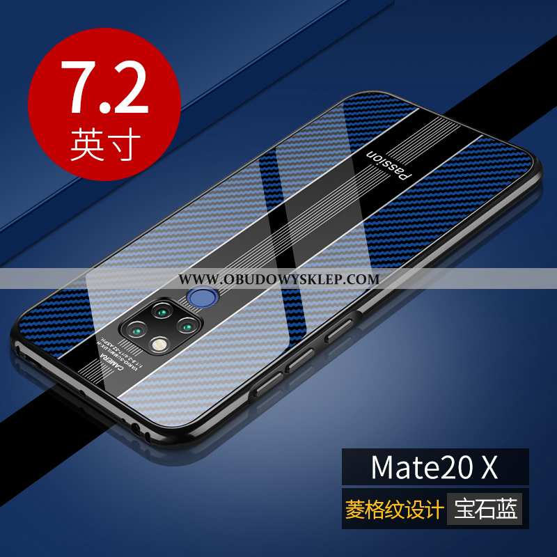 Pokrowce Huawei Mate 20 X Ochraniacz Super Futerał, Obudowa Huawei Mate 20 X Szkło Wysoki Koniec Zie
