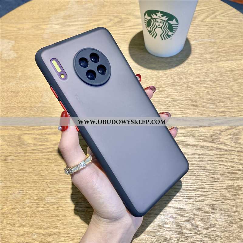 Pokrowce Huawei Mate 30 Nubuku Kreatywne Futerał, Obudowa Huawei Mate 30 Osobowość Proste Zielone