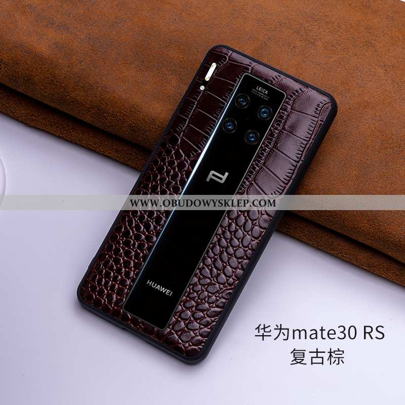 Pokrowce Huawei Mate 30 Rs Skóra Cienkie Wysoki Koniec, Obudowa Huawei Mate 30 Rs Super All Inclusiv