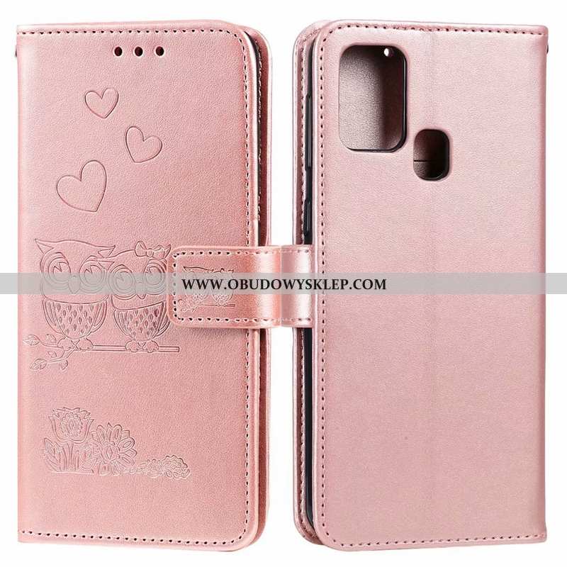 Pokrowce Huawei P Smart 2020 Skórzane Etui Telefon Komórkowy Purpurowy, Obudowa Huawei P Smart 2020 