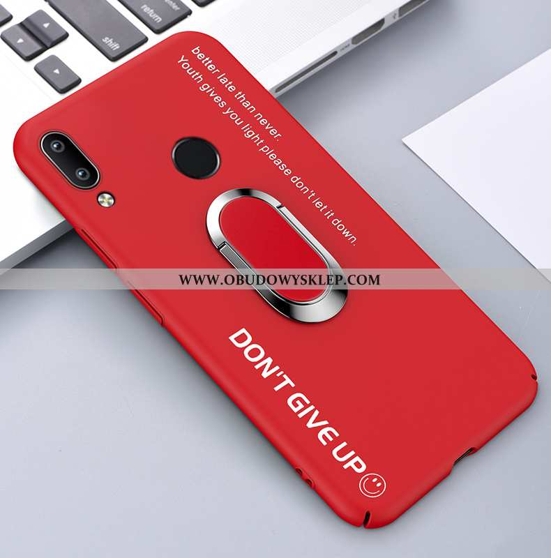 Pokrowce Huawei P Smart+ Osobowość Wspornik Żółty, Obudowa Huawei P Smart+ Kreatywne Czerwony Netto 