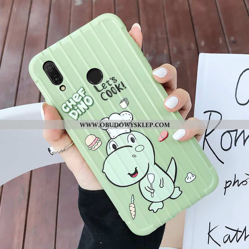 Pokrowce Huawei P20 Lite Osobowość Zielony Silikonowe, Obudowa Huawei P20 Lite Kreskówka Młodzież Zi