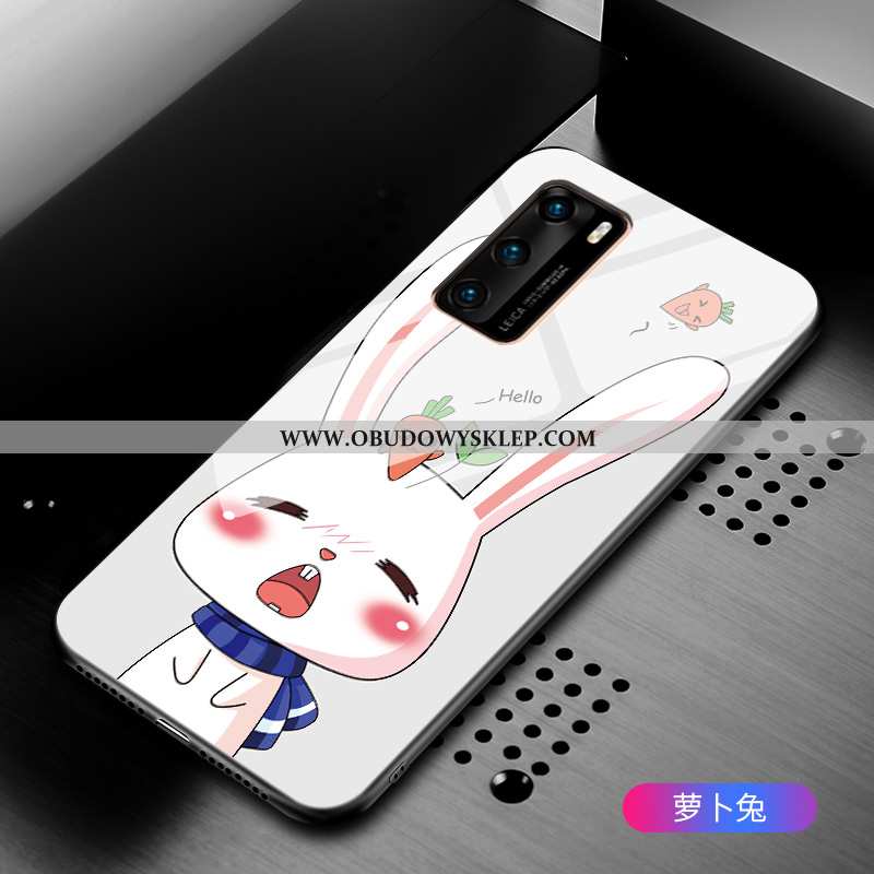 Pokrowce Huawei P40 Miękki Telefon Komórkowy Futerał, Obudowa Huawei P40 Ochraniacz Lustro Czarna