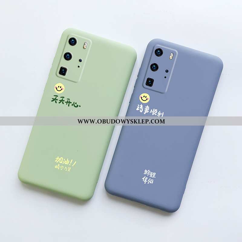 Pokrowce Huawei P40 Pro Silikonowe Czerwony Netto Osobowość, Obudowa Huawei P40 Pro Ochraniacz Super