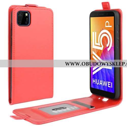Pokrowce Huawei Y5p Ochraniacz Telefon Komórkowy Pokrowce, Obudowa Huawei Y5p Skóra Futerał Czarna