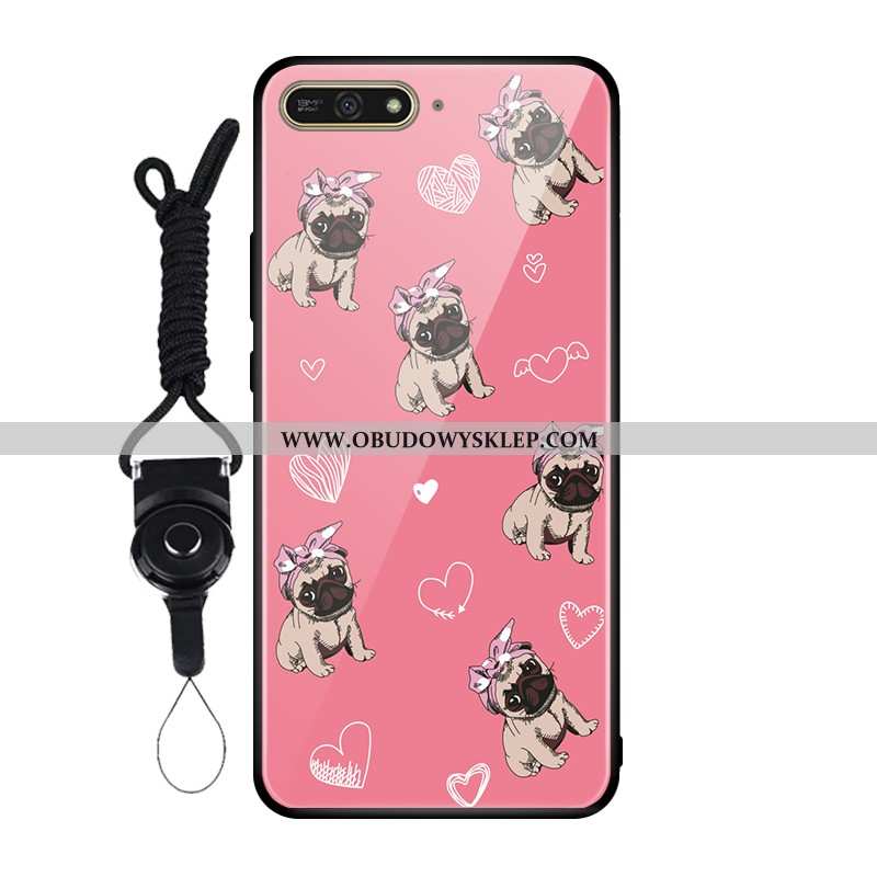 Pokrowce Huawei Y6 2020 Ochraniacz Etui Szkło Hartowane, Obudowa Huawei Y6 2020 Szkło Różowe Rozowa
