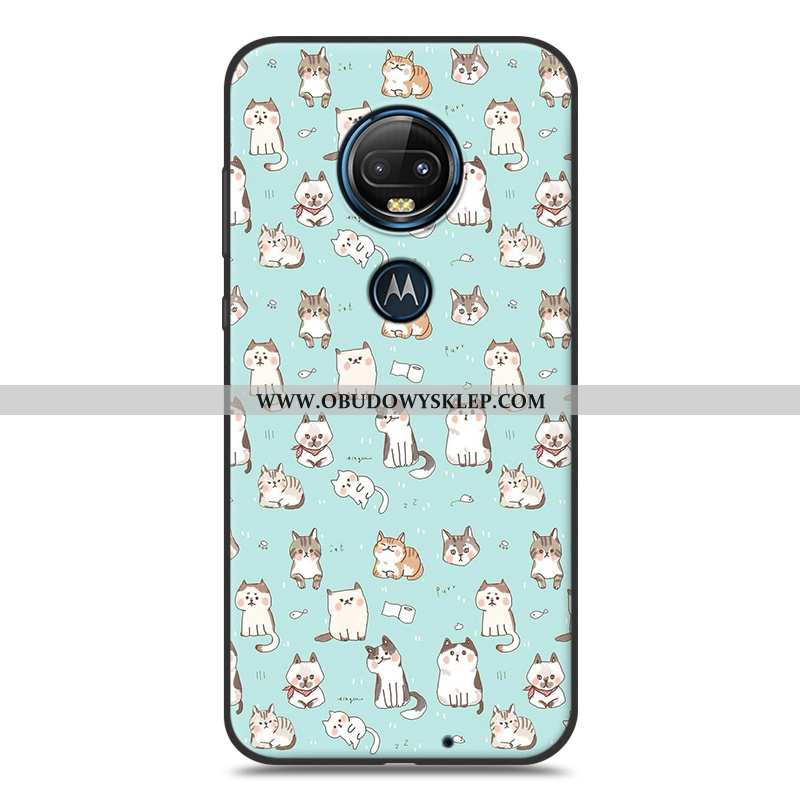 Pokrowce Moto G7 Plus Piękny Moda Silikonowe, Obudowa Moto G7 Plus Trendy Miękki Rozowa