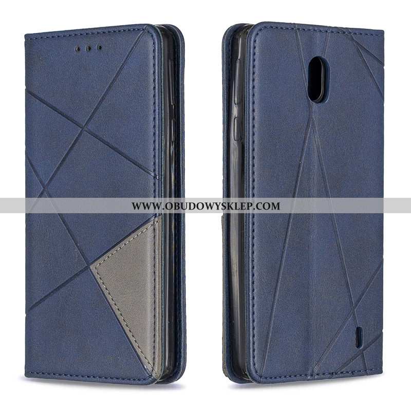 Pokrowce Nokia 1 Plus Skórzane Etui Czarny Futerał, Obudowa Nokia 1 Plus Wiszące Ozdoby Ochraniacz C