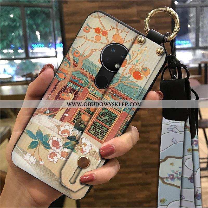 Pokrowce Nokia 7.2 Wiszące Ozdoby Ochraniacz Futerał, Obudowa Nokia 7.2 Trendy Wspornik Rozowa