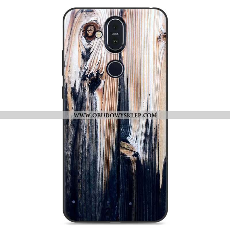 Pokrowce Nokia 8.1 Kreatywne Osobowość Biały, Obudowa Nokia 8.1 Wzór Silikonowe Biała