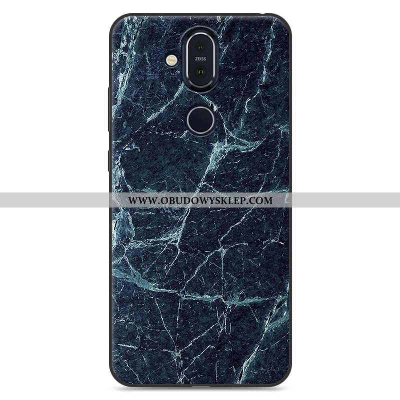 Pokrowce Nokia 8.1 Kreatywne Osobowość Biały, Obudowa Nokia 8.1 Wzór Silikonowe Biała
