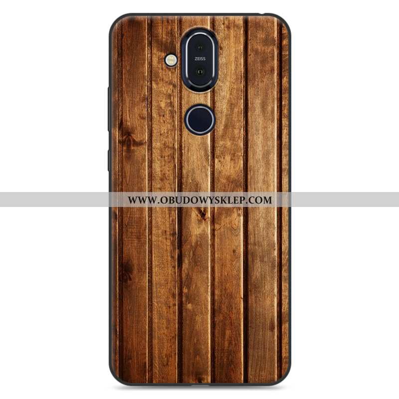 Pokrowce Nokia 8.1 Kreatywne Osobowość Biały, Obudowa Nokia 8.1 Wzór Silikonowe Biała