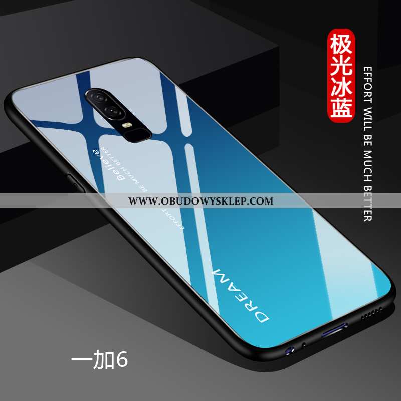 Pokrowce Oneplus 6 Osobowość Miękki Etui, Obudowa Oneplus 6 Kreatywne Proste Biała